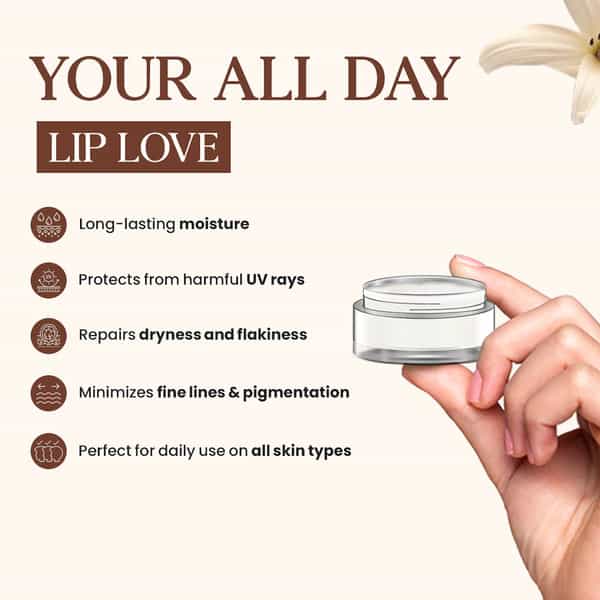 Tnw The Natural Wash Peptide Lip Balm Vanilla | Hydrating & Softening Care 5 Gm