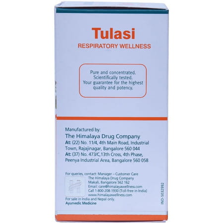 Himalaya Tulasi | Relives Cough And Cold | Tablets | 60 No'S | Pack Of 3