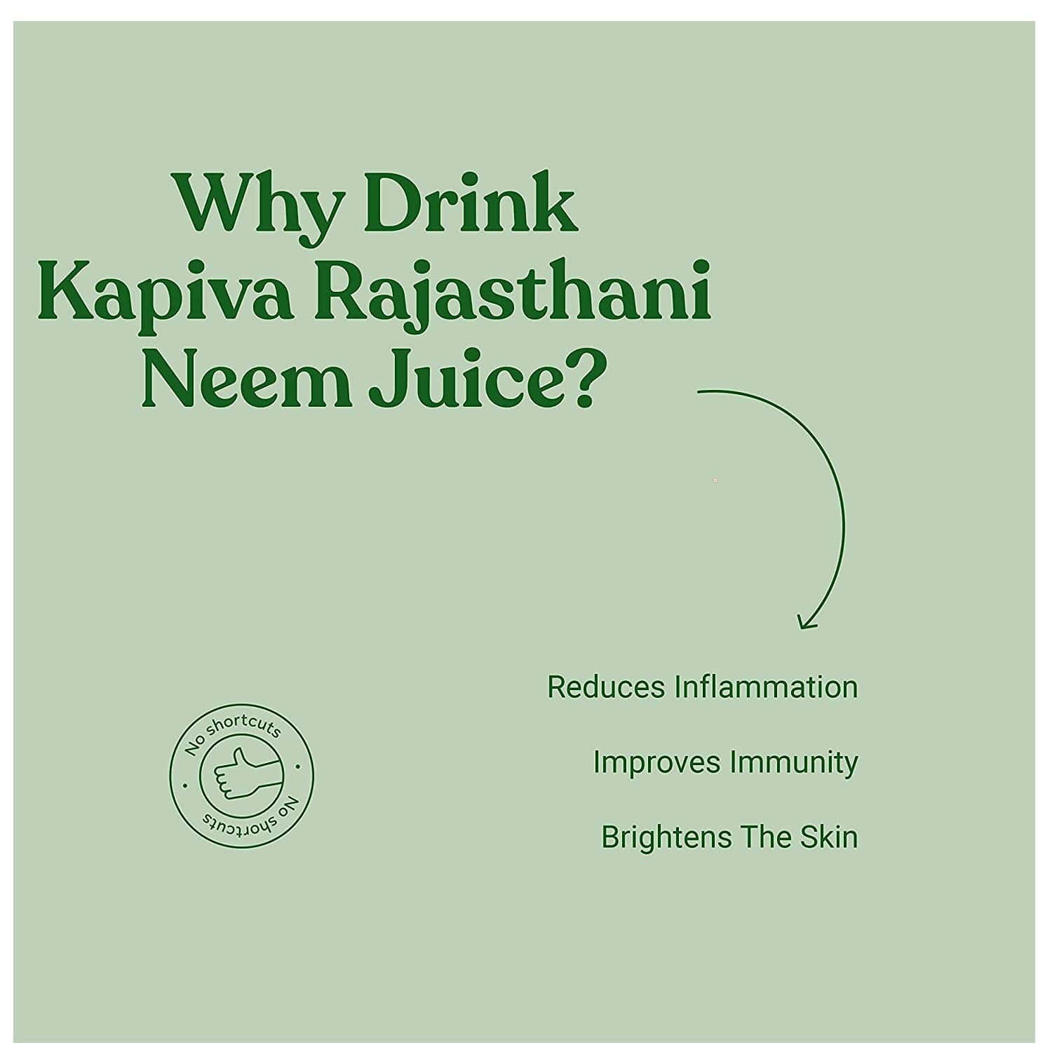Buy KAPIVA RAJASTHANI NEEM JUICE 1000 ML Online & Get Upto 60 OFF at PharmEasy