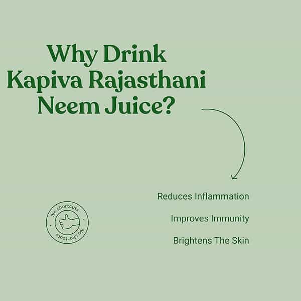 Kapiva Rajasthani Neem Juice 1000 Ml