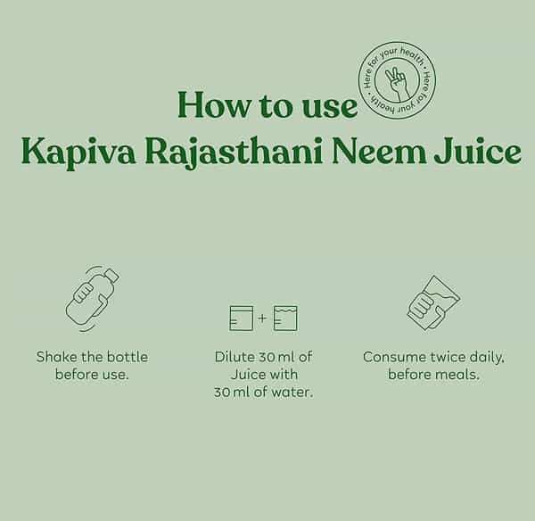 Kapiva Rajasthani Neem Juice 1000 Ml