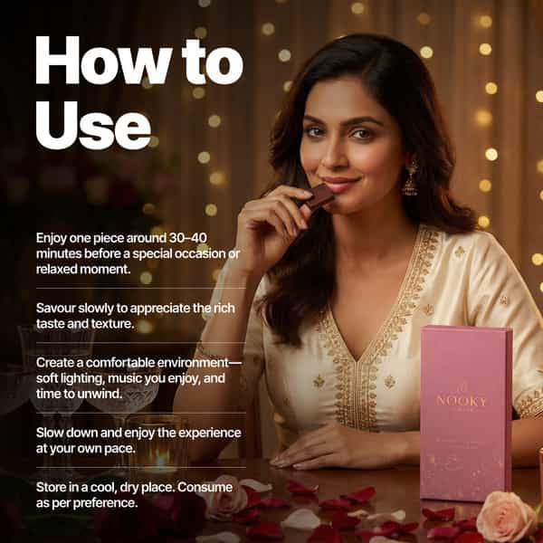 Nooky Mood Enhancing Chocolate For Women