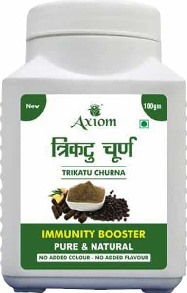 Axiom Trikatu Churna - Immunity Booster - Pack Of 2 - 100Gm Each