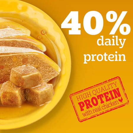 Pedigree Puppy Wet Dog Food | Chicken Liver In Loaf With Vegetables | 70 G (Pack Of 30)