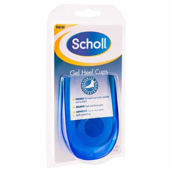 Scholl Gel Heel Cups (Medium) - 1 Pair Package