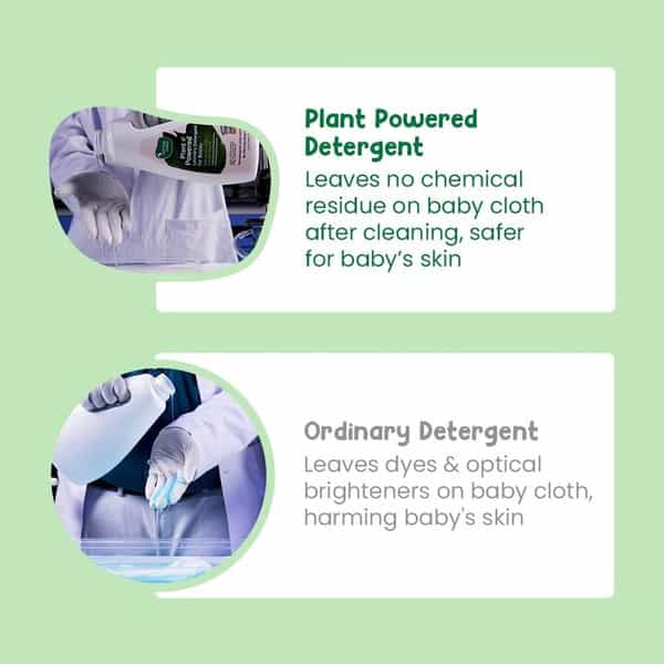 Mother Sparsh Baby Laundry Liquid Detergentrefill Pack (500Ml)