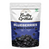 Nutty Gritties Blueberries Dried & Whole Healthy Snack - 150G