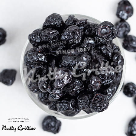 Nutty Gritties Blueberries Dried & Whole Healthy Snack - 150g