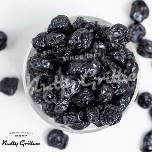 Nutty Gritties Blueberries Dried & Whole Healthy Snack - 150G