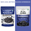 Nutty Gritties Blueberries Dried & Whole Healthy Snack - 150G