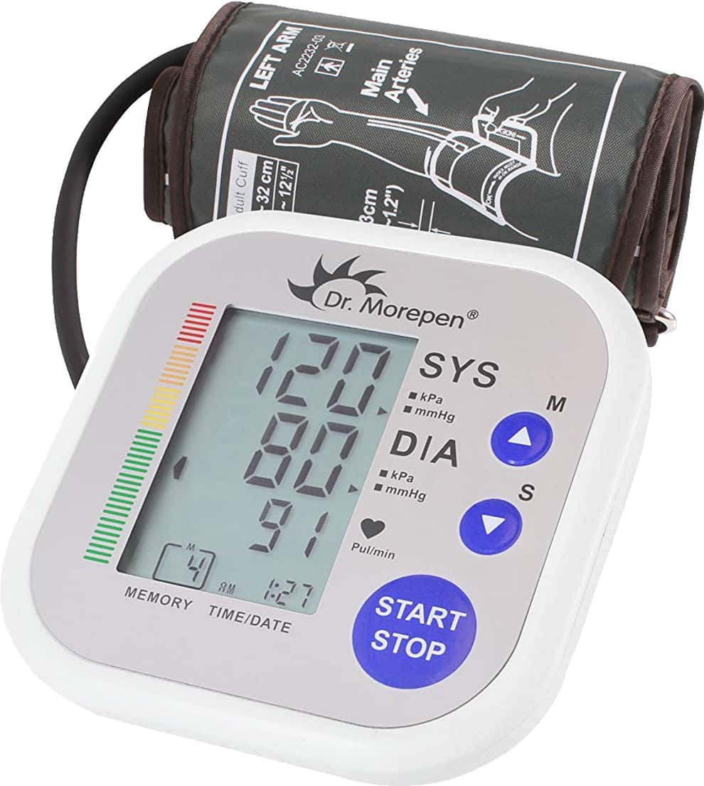 Accu-Chek Active Glucometer Kit With Free 10 Strips + Dr Morepen Bp One Bp02 Bp Monitor Combo