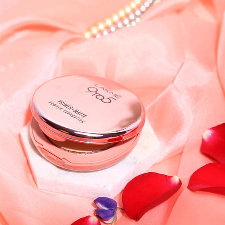 Lakme 9 To 5 Primer + Matte Powder Foundation Compact Ivory Cream 9 G