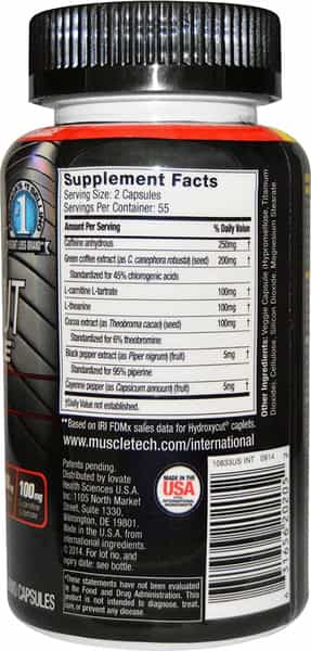 Muscletech Hydroxycut Nextgen Capsule 100