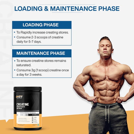 Myfitfuel Creatine Monohydrate 200 Mesh (0.44 Lbs) 200 Gm Orange