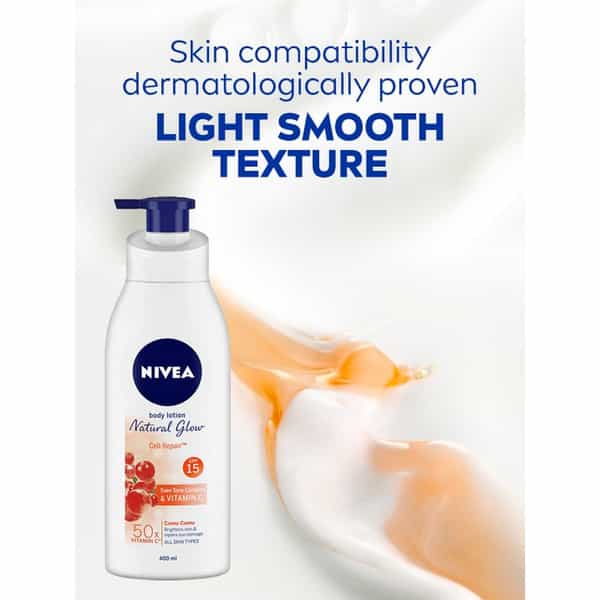Nivea Extra Whitening Cell Repair Spf 15 Body Lotion - 400 Ml