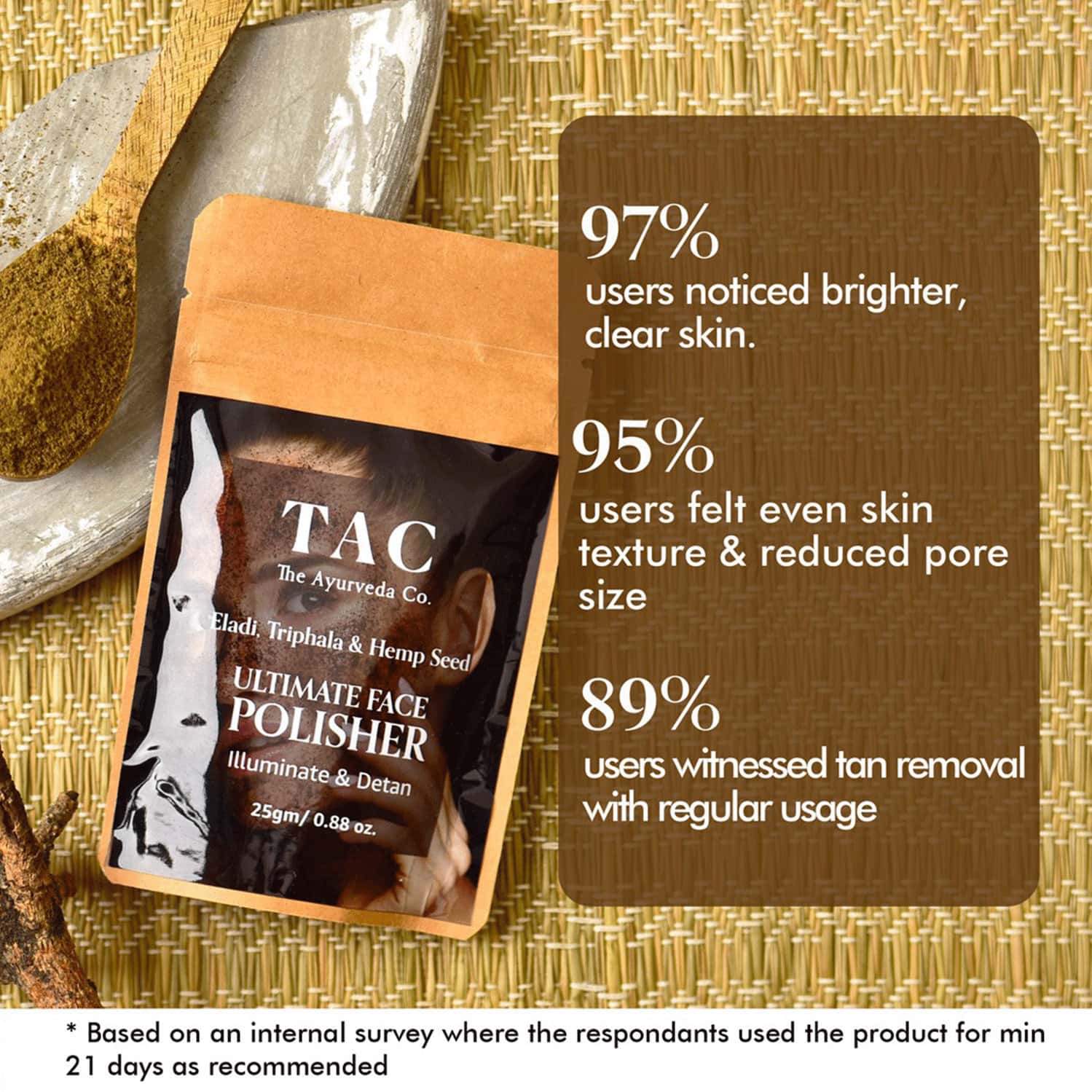 Buy TAC THE AYURVEDA CO. 100 NATURAL FACE SCRUB FOR OILY SKIN WITH