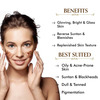 Tac - The Ayurveda Co. 100% Natural Face Scrub For Oily Skin With Eladi Triphala & Hemp Seed