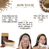 Tac - The Ayurveda Co. 100% Natural Face Scrub For Oily Skin With Eladi Triphala & Hemp Seed