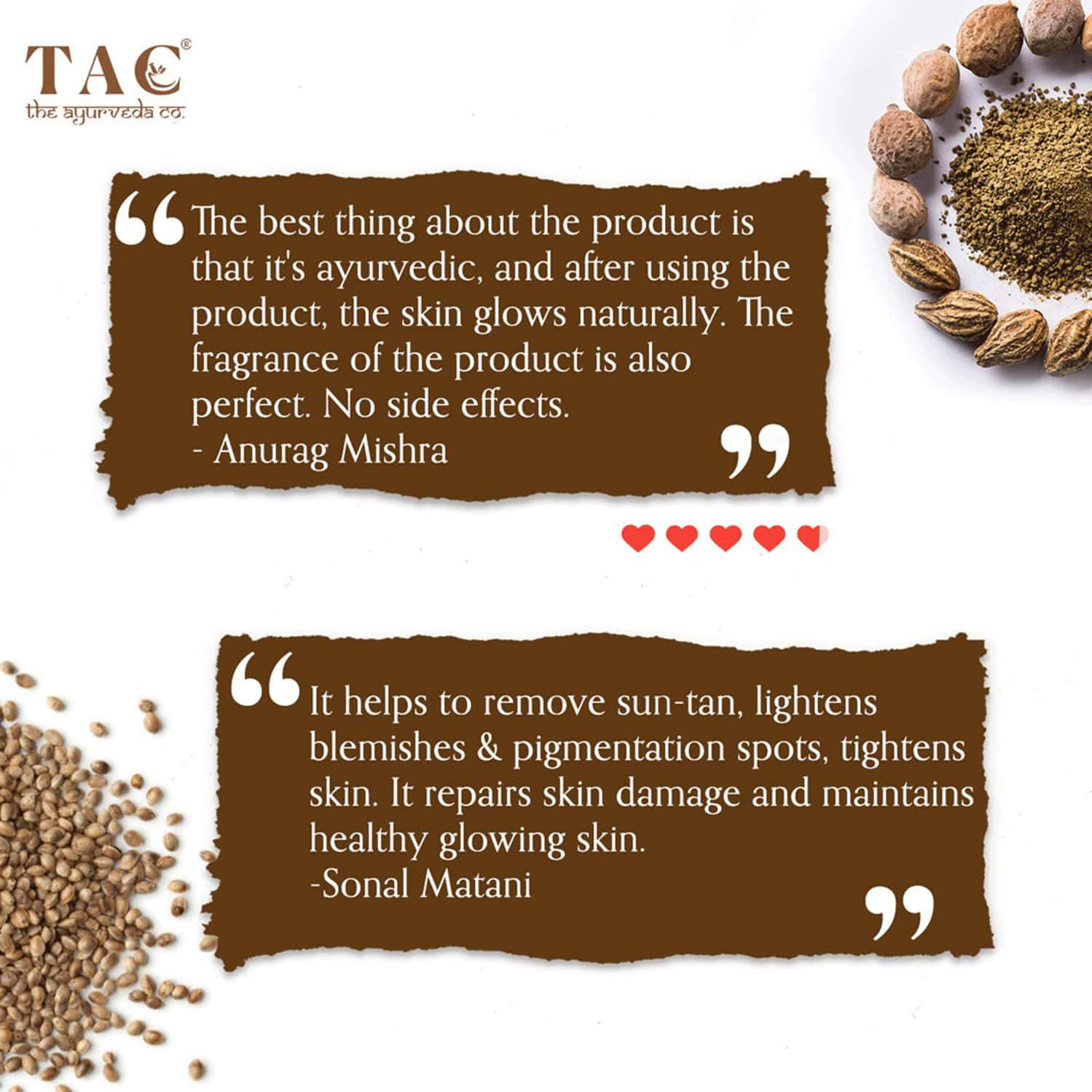 Buy TAC THE AYURVEDA CO. 100 NATURAL FACE SCRUB FOR OILY SKIN WITH