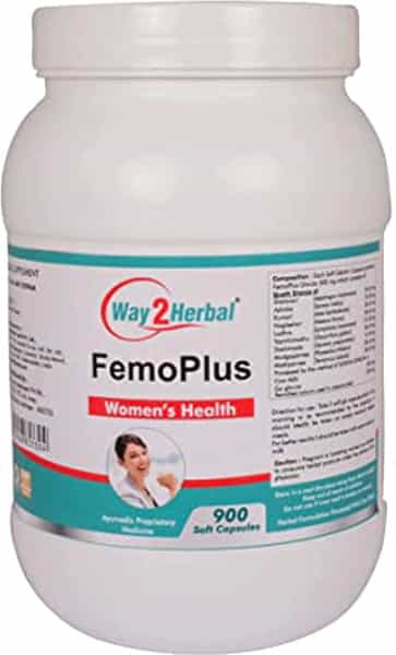 Way2herbal Femoplus - 900 Capsules Pack Of 5