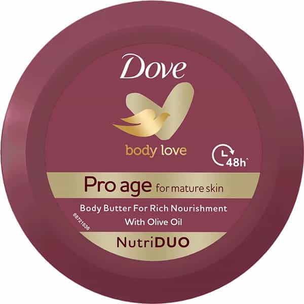Dove Body Love Pro Age Body Butter For Mature Skin Paraben Free (240Gm)