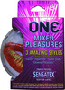 Gizmoswala One Mixed Pleasures Unique Condoms From Usa- Pack Of 3