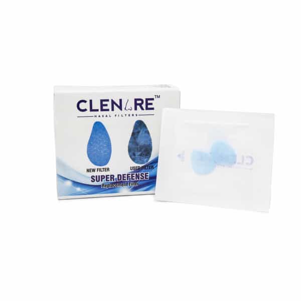 Clenare Replacement Filters Super Defense (Large Slotted) - (Pack Of 10 Pairs)