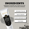 Omeo Charcoal Anti Pollution Face Scrub For Oily To Normal Skin | With Activated Charcoal - 100G