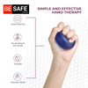 Besafe Forever Physiotherapy Hand Gel Exercise Ball Stress Relief Squeeze Balls (Blue)