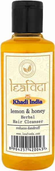 Khadi Leafveda Lemon And Honey Herbal Hair Cleanser 210 Ml