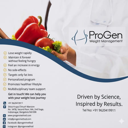 Progen One Week Weight Loss Kit [Complete Meal Package That Helps You Lose 3 Kg In A Week] 1 Kit