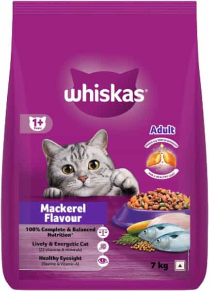 Whiskas Adult Mackerel 7 Kg Pouch