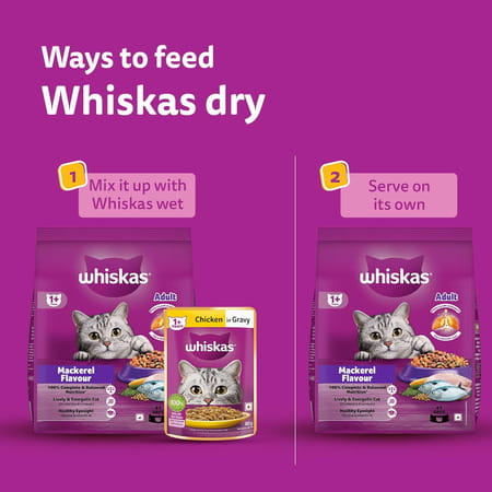 Whiskas Adult Mackerel 7 Kg Pouch