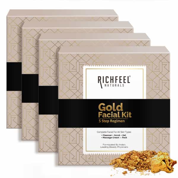 Gold Facial Kit 5X6g Pack Of 4