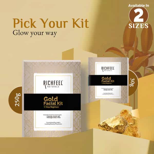 Gold Facial Kit 5X6g Pack Of 4