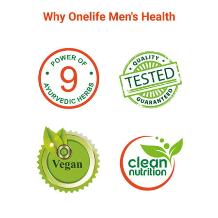 Onelife Men'S Health - 60 Veg Capsules