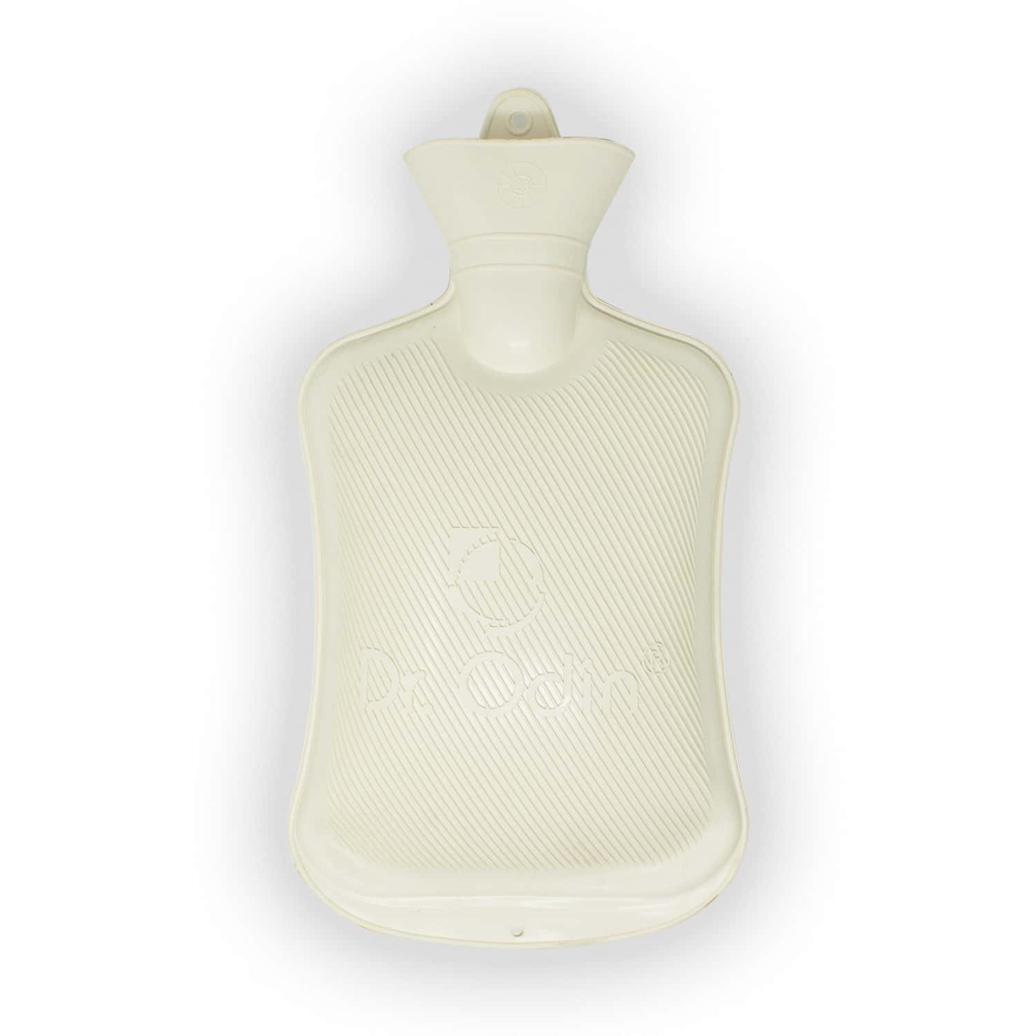Dr. Odin Hot Water Bag (1.75 Litre) Non Electric Leakproof Hot Water Bottle For Body Pain (cream)