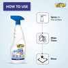 Cleno Kitchen Cleaner Spray Cleans Sticky Dirt From Gas Stove/Kitchen Sink/Kitchen Slab - 450Ml