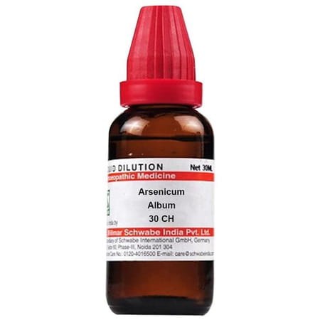 Dr. Willmar Schwabe India Arsenicum Album Dilution 30 Ch 30 Ml