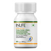 Inlife Calcium Magnesium Zinc Vitamin D B12 K2 & Folic Acid Supplement | Bone & Joint Support - 60N
