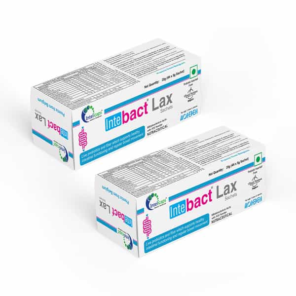 Dr. Morepen Intebact Lax | Sachet | 4 No's | Pack Of 2