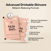 Wellbeing Nutrition Skin Fuel Pro+ Glutathione | Vit C & E | Vollagen Valencia Orange | 28 Servings