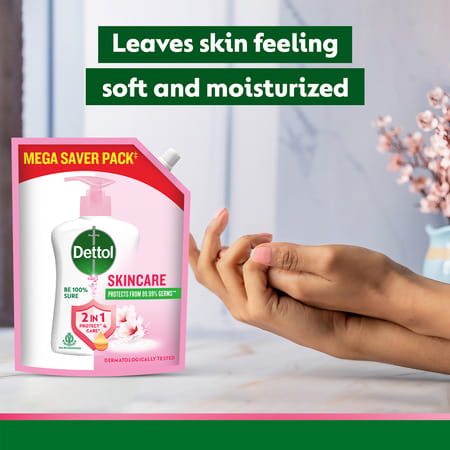 Dettol Ph Balanced Liquid Handwash Refill Skincare 1500 Ml