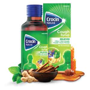 Crocin Natural Cough Syrup 100 Ml