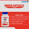 Healthvit Ginger Powder 250 Mg -60 Capsules