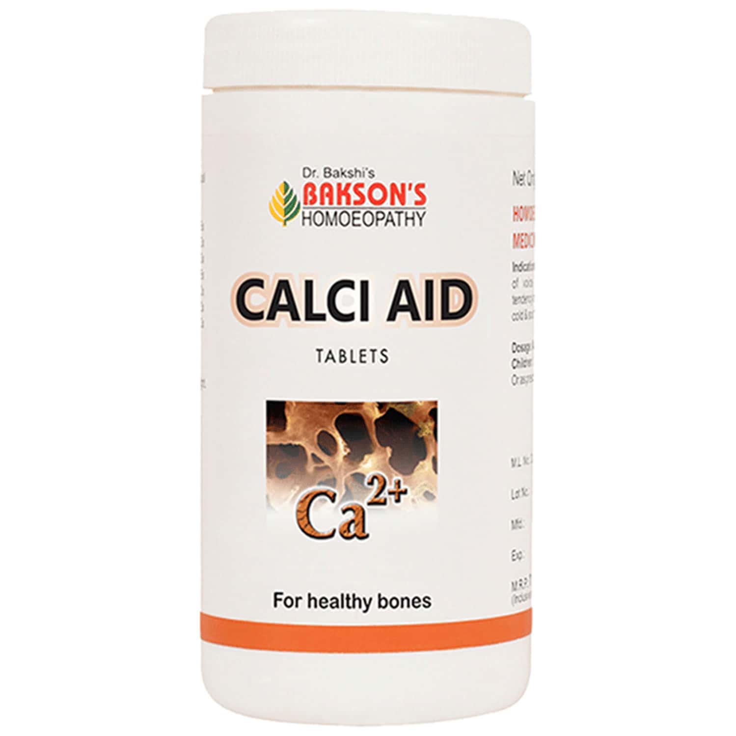 Dr Bakshi's Bakson Homoeopathy Calci Aid Tablet 200