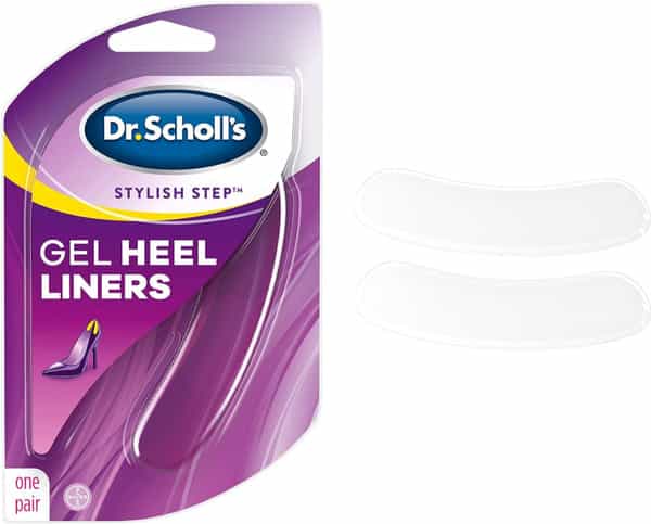 Dr. Scholl Stylish Step Gel Heel Liners | 1 Pair - One Size Fits All