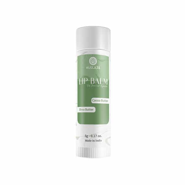 Alglaze Lip Balm With Jojoba Oil & Shea Butter | Hydrates| Softens & Adds Natural Shine | G