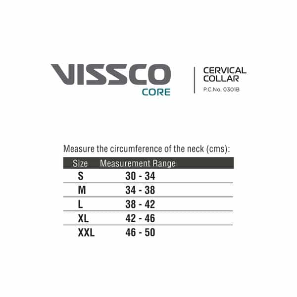 Vissco Cervical Collar With Chin Support Small