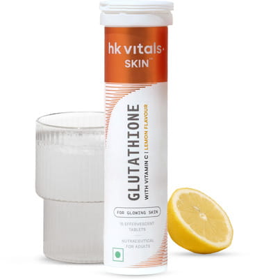 Buy HK VITALS GLUTATHIONE (LEMON | 15 EFFERVESCENT TABLETS)